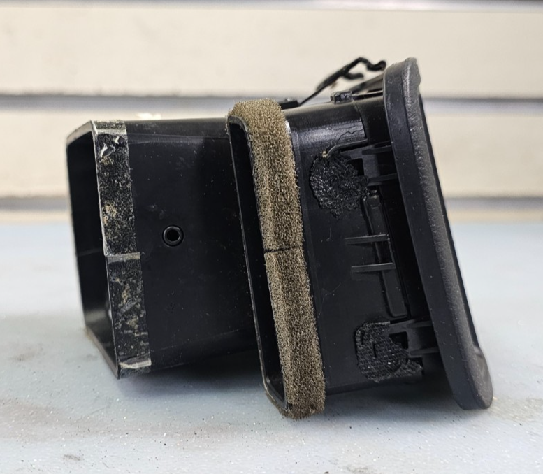 01-06 Acura MDX Dash Left Driver Master Air Vent Filter Heater Conditioner Black