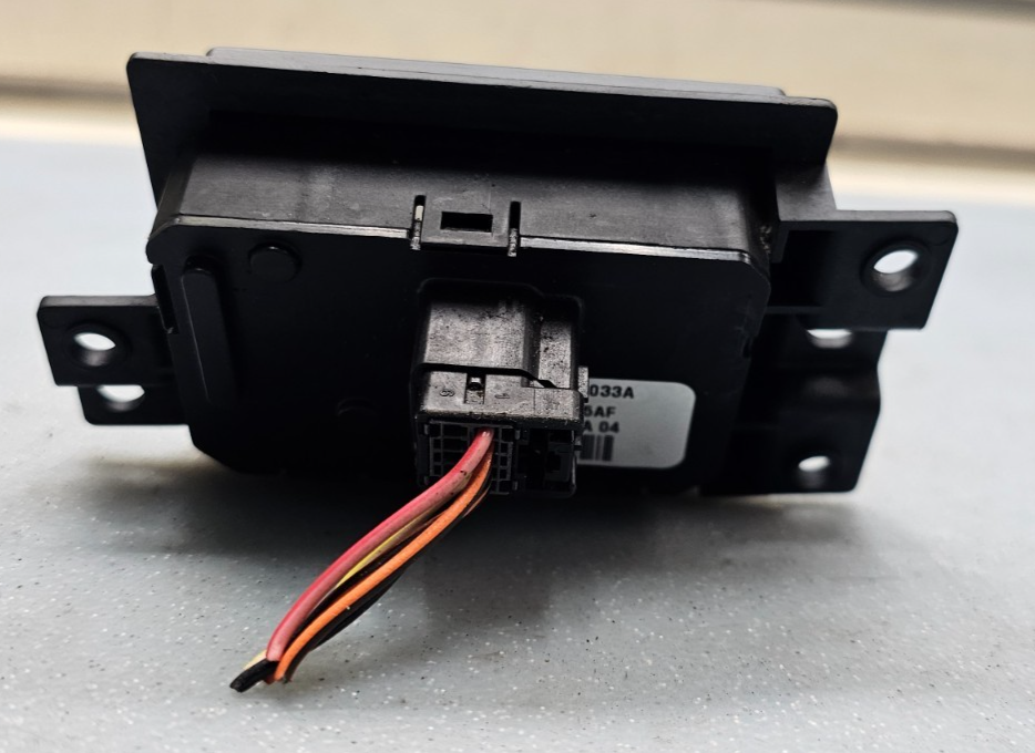 🔥04-09 Durango Chrysler Aspen AUTO headlight switch dimmer button fog Black