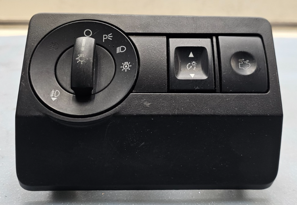 10-12 FORD FUSION MILAN HEADLIGHT LAMP DIMMER CONTROL TOGGLE SWITCH ASSY BLACK