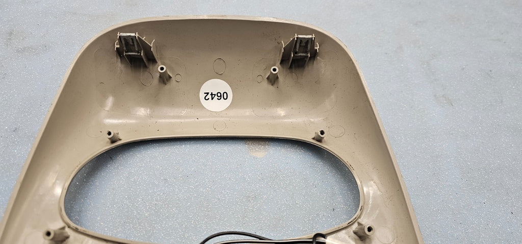 🔥02-05 Dodge Ram OverHead Console Map Dome Light Lamp Storage Assembly Tan