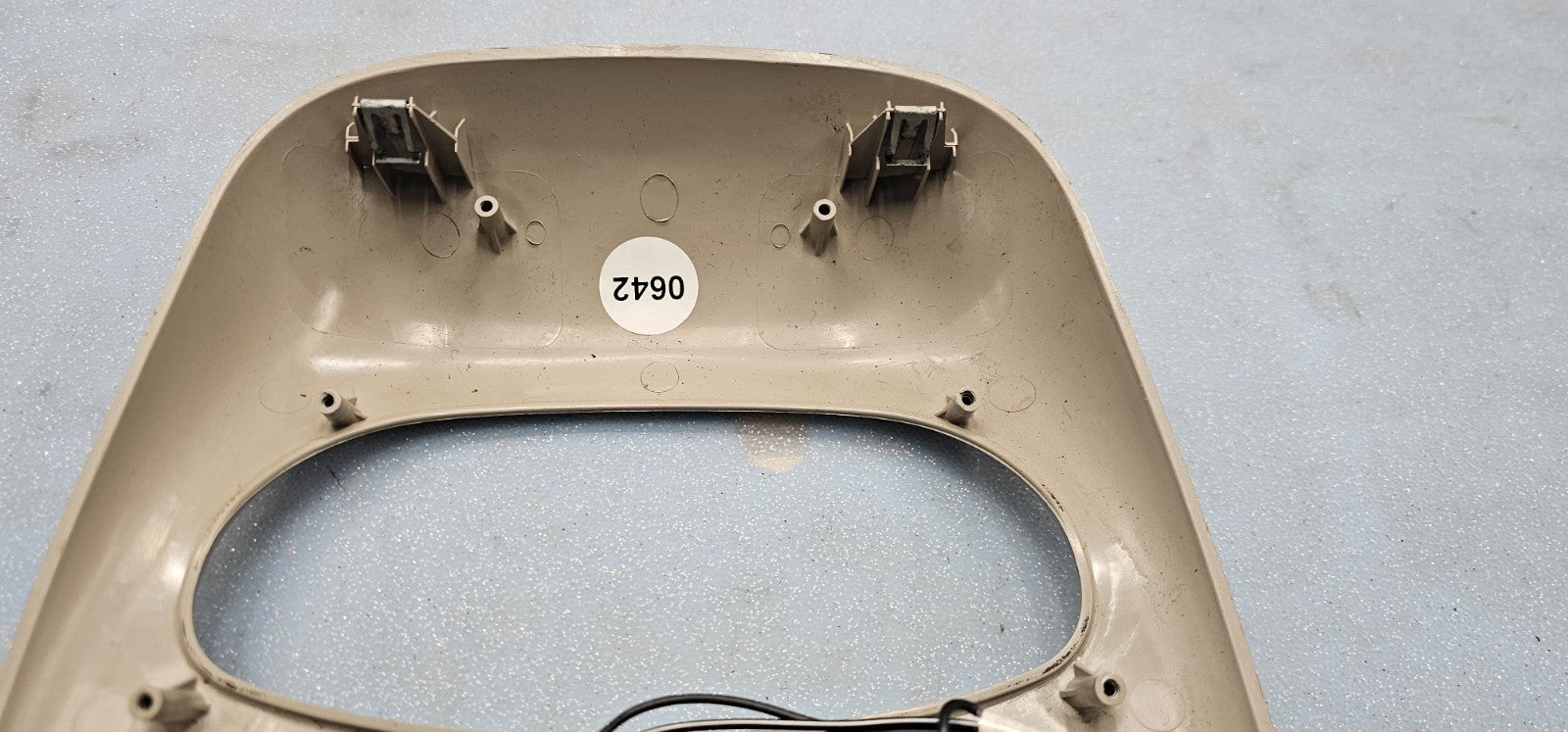 🔥02-05 Dodge Ram OverHead Console Map Dome Light Lamp Storage Assembly Tan