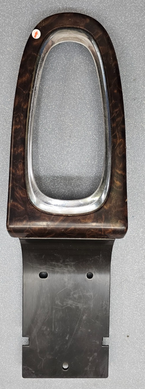 🔥12-16 CHEVROLET IMPALA CENTER CONSOLE SHIFTER BEZEL TRIM COVER WOOD OEM