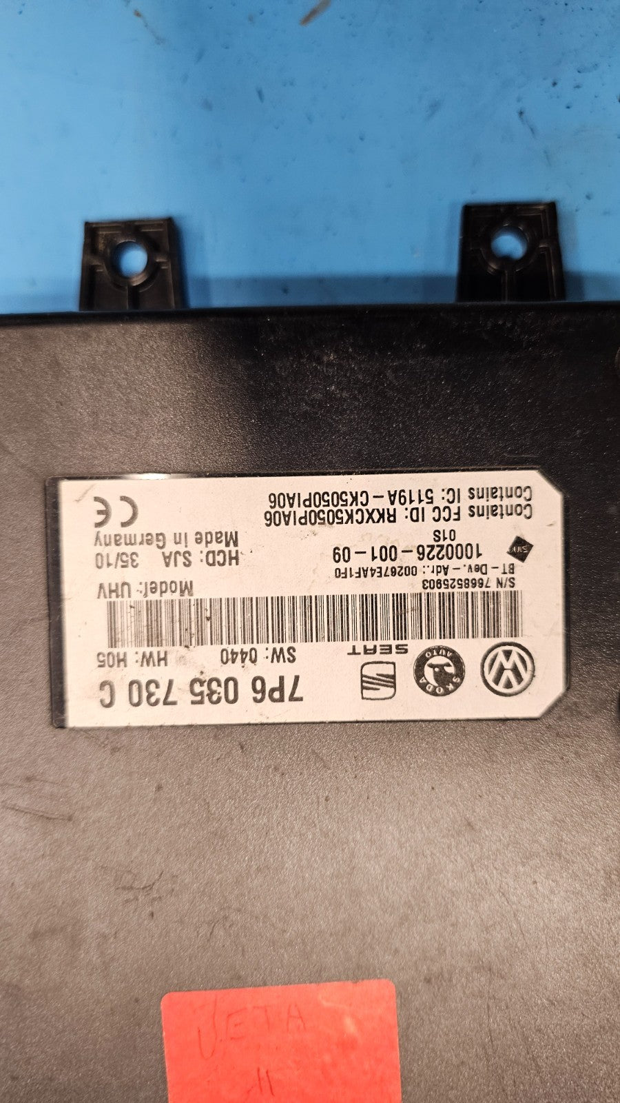 🔥11-14 JETTA BLUETOOTH INTERFACE COMMUNICATION CONTROL MODULE UNIT OEM