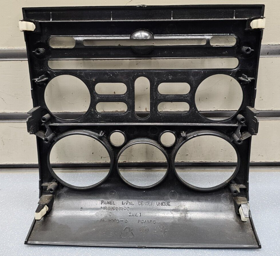 🔥06-08 Galant Dash AM FM Radio Display Stereo Climate Trim Panel Bezel Black