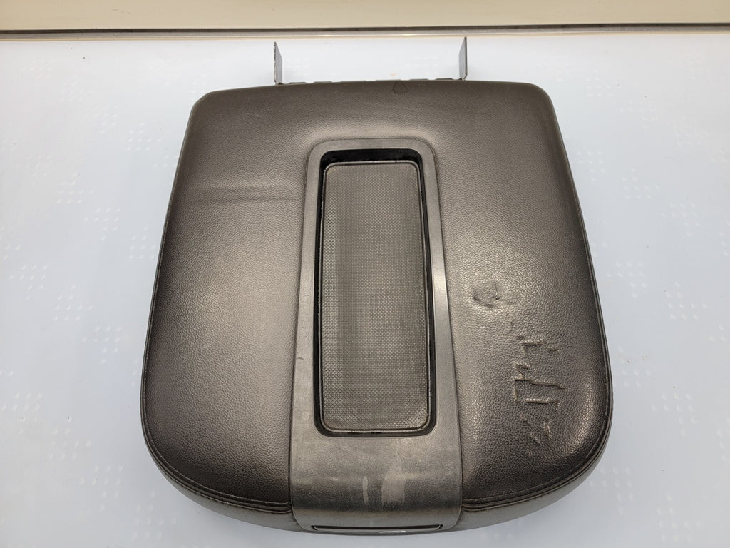 🔥07-13 Chevy Tahoe, Suburban, Yukon Leather Console Lid Armrest Cover BLACK JS5