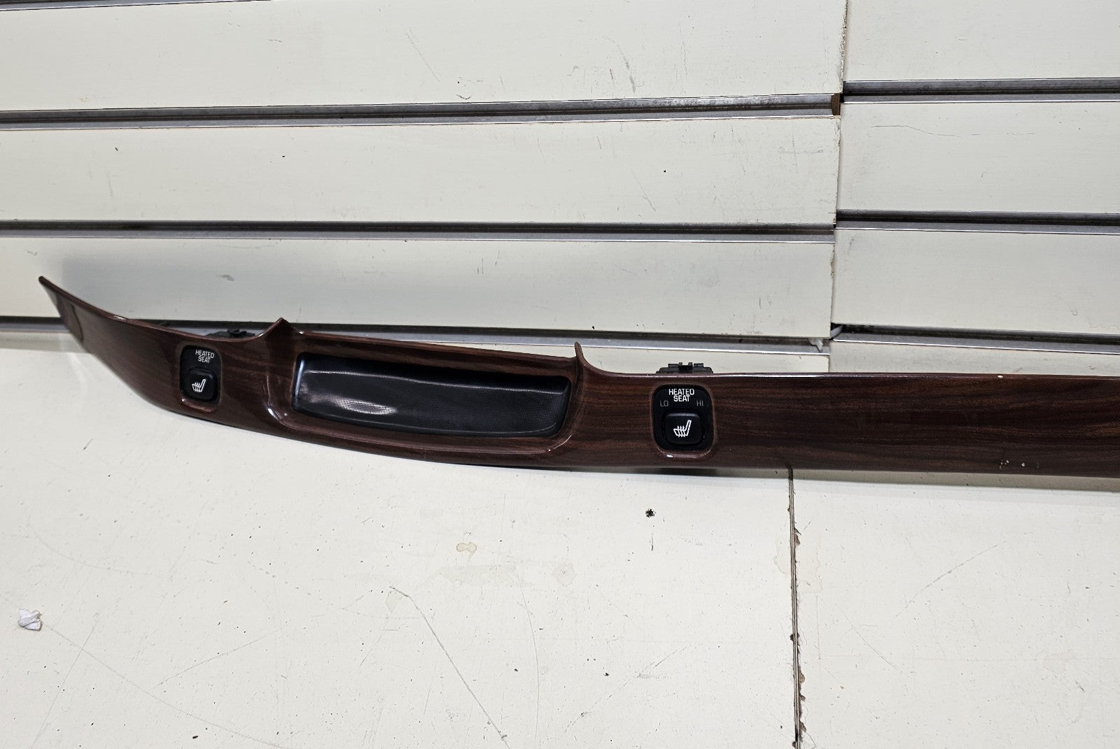 97-05 Buick Park Avenue Center Dash Heater Climate Control Bezel Trim Panel Wood