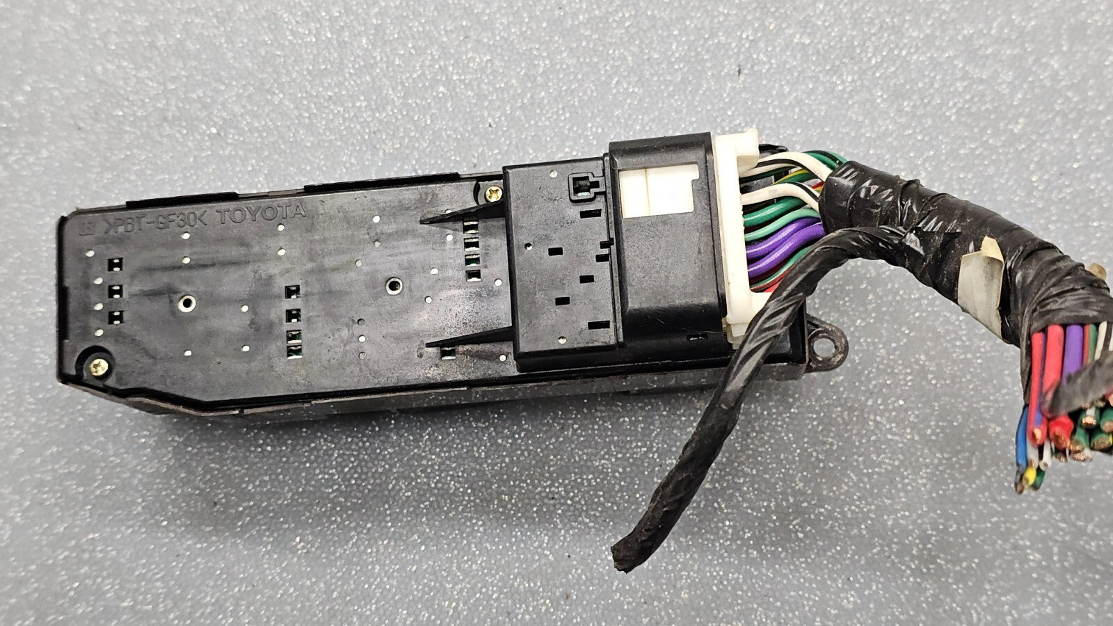 🔥03-08 Corolla Matrix Left Driver Master Power Window Switch Assembly Black OEM