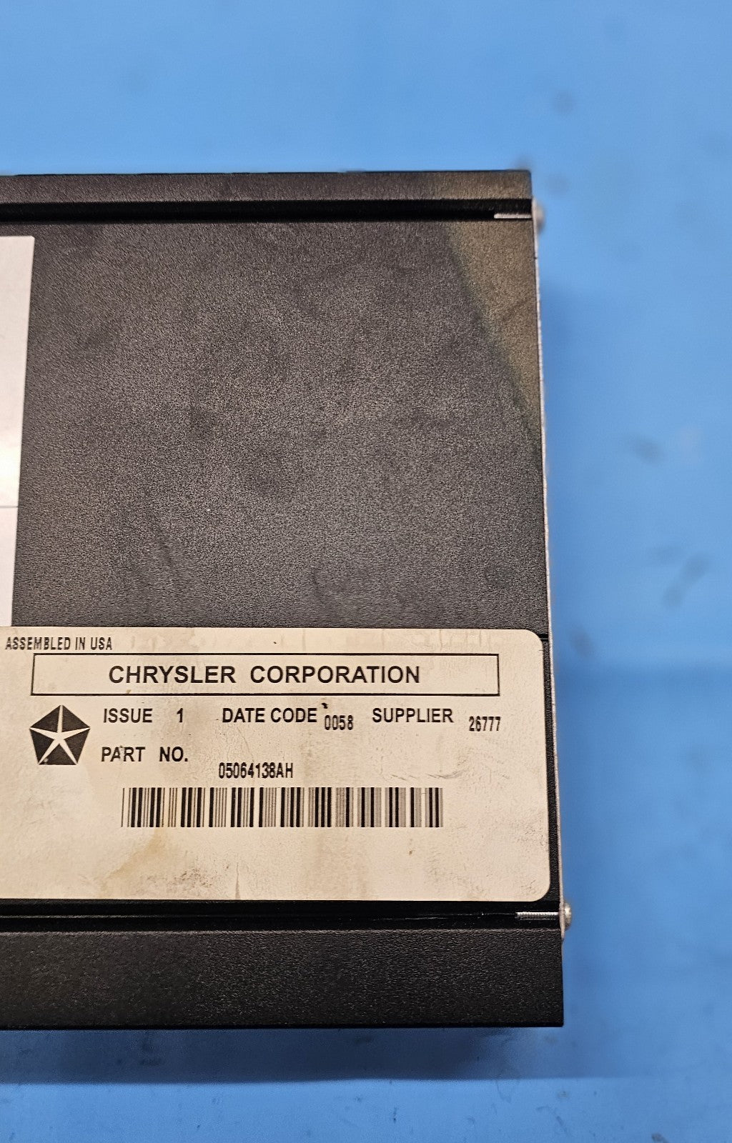 🔥07-09 Chrysler Aspen Dodge Durango Stereo Audio AM FM Radio Amp Amplifier OEM