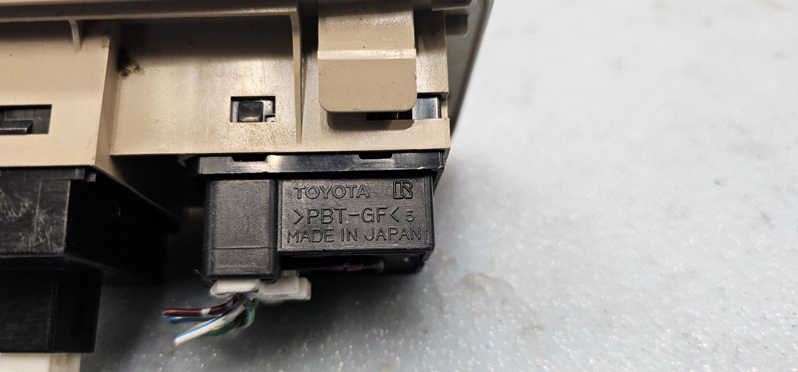 🔥02-06 LEXUS ES300 ES330 DASH MIRROR POWER SWITCH CONTROL DIMMER LIGHT TAN OEM