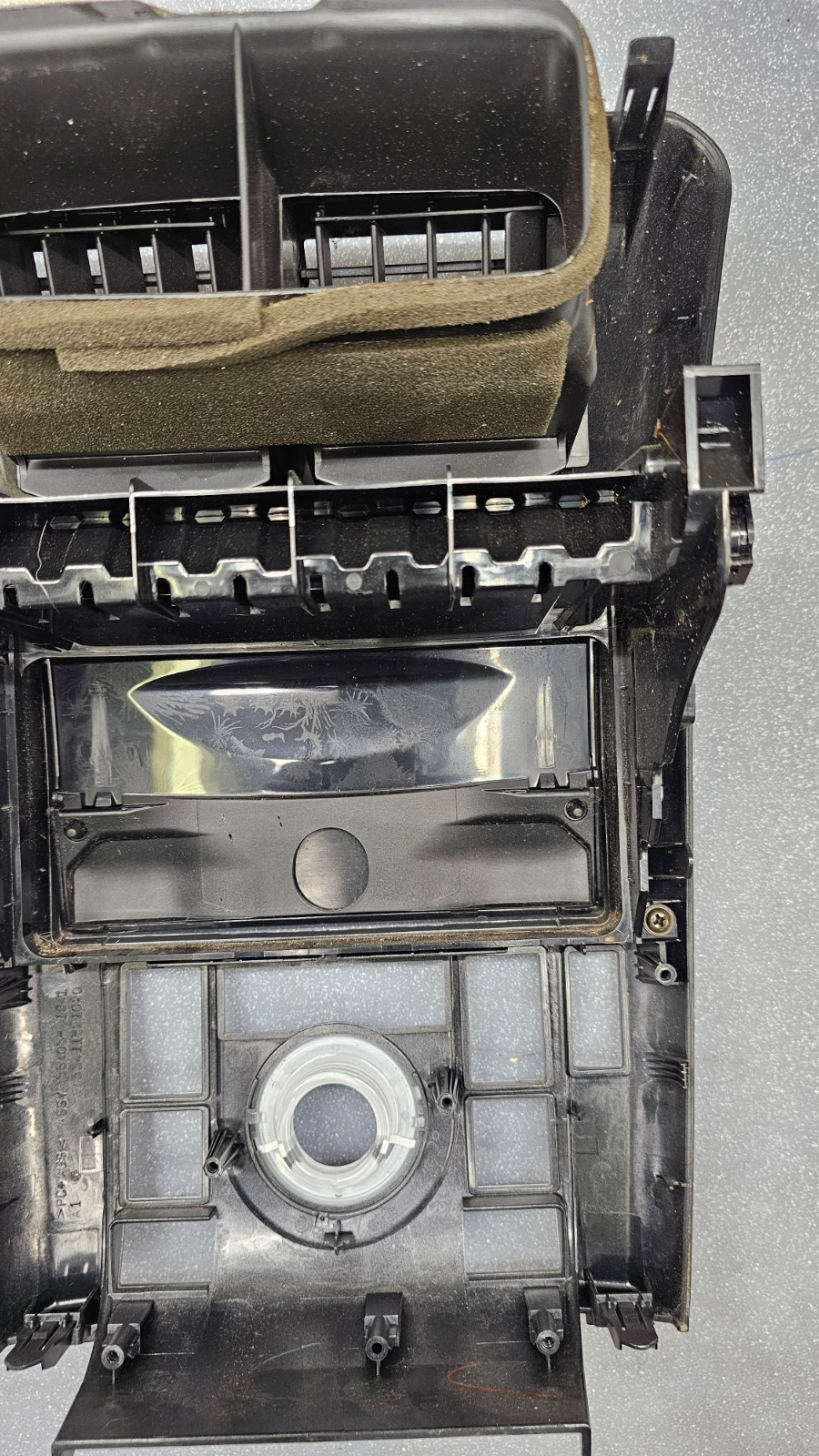 🔥05-10 SCION TC Dash AM FM Radio Stereo Display Climate Bezel Trim Panel SILVER