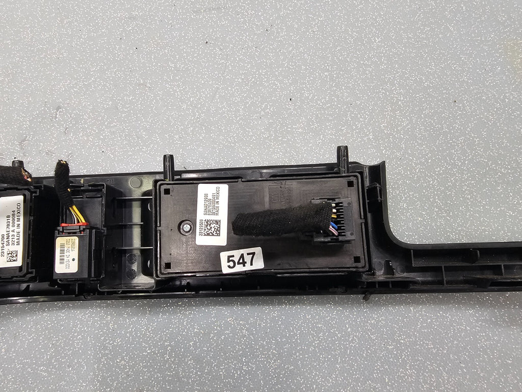 🔥14-22 Silverado Sierra Left Driver Master Window Door Mirror Switch Black OEM