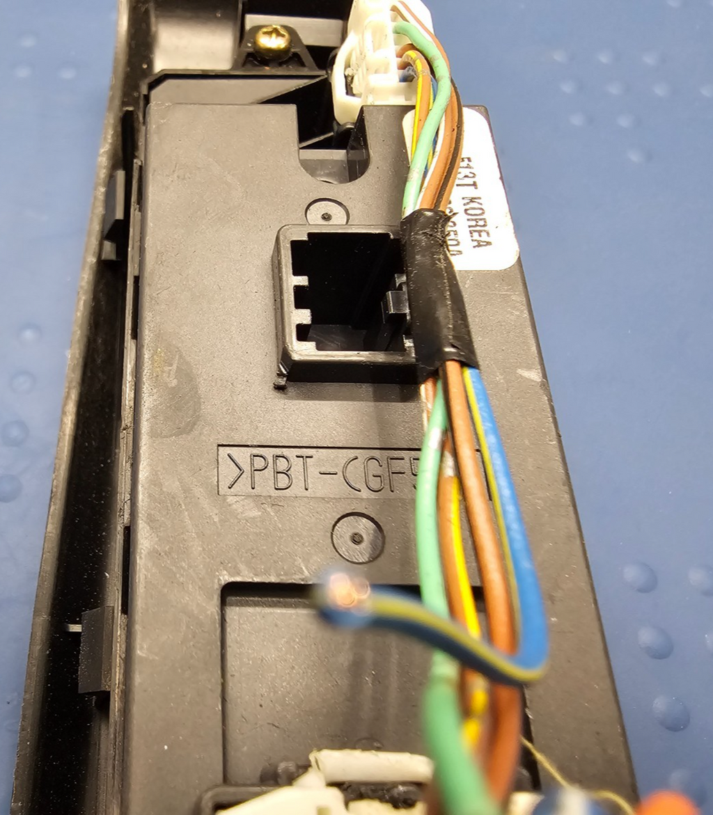 🔥06-10 Mazda 5 Left Driver Master Window Door Control Switch Mirror Lock Black