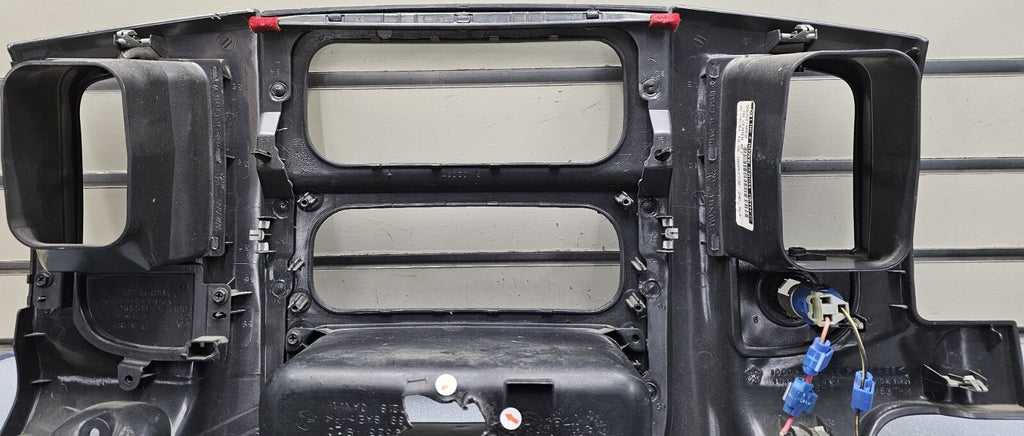 🔥02-05 Dodge RAM Dash RADIO Audio Stereo Bezel Climate Trim Panel Black B10