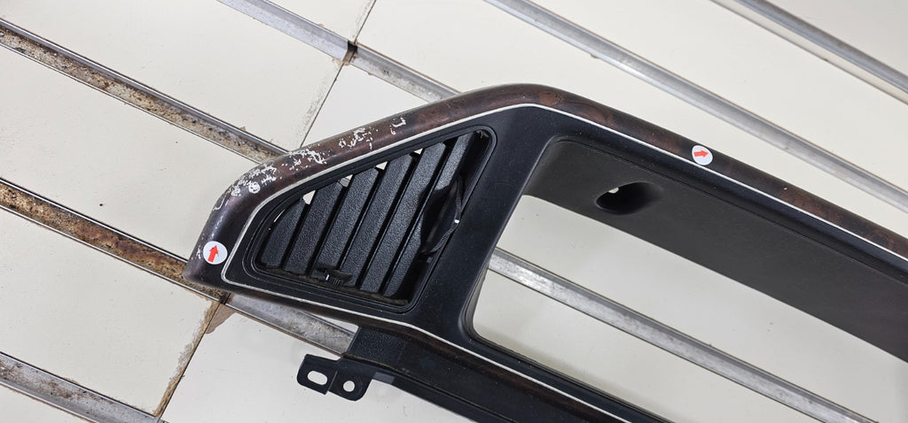 87-91 Ford F150 F250 BRONCO Dash Instrument CLUSTER Bezel Speedometer Woodgrain