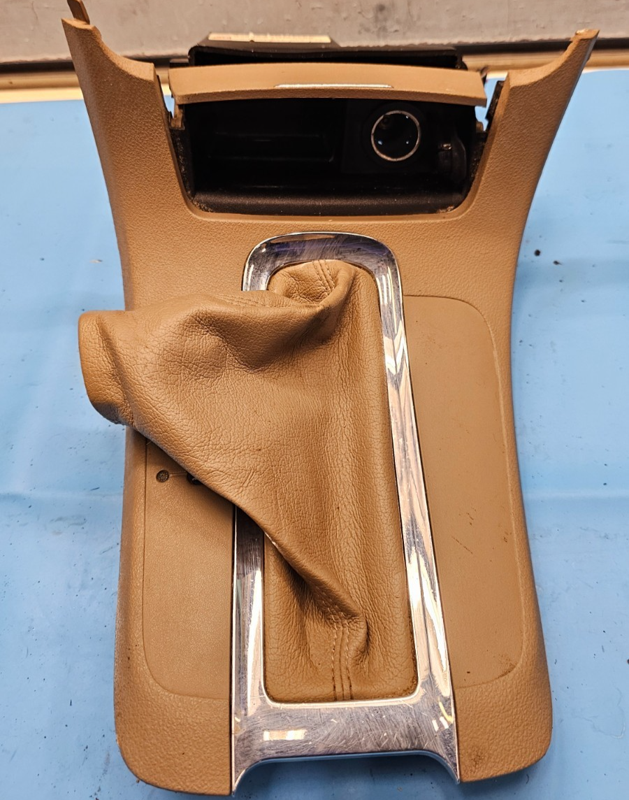 03 Civic EX sedan Shifter Boot with storage and lighter tan