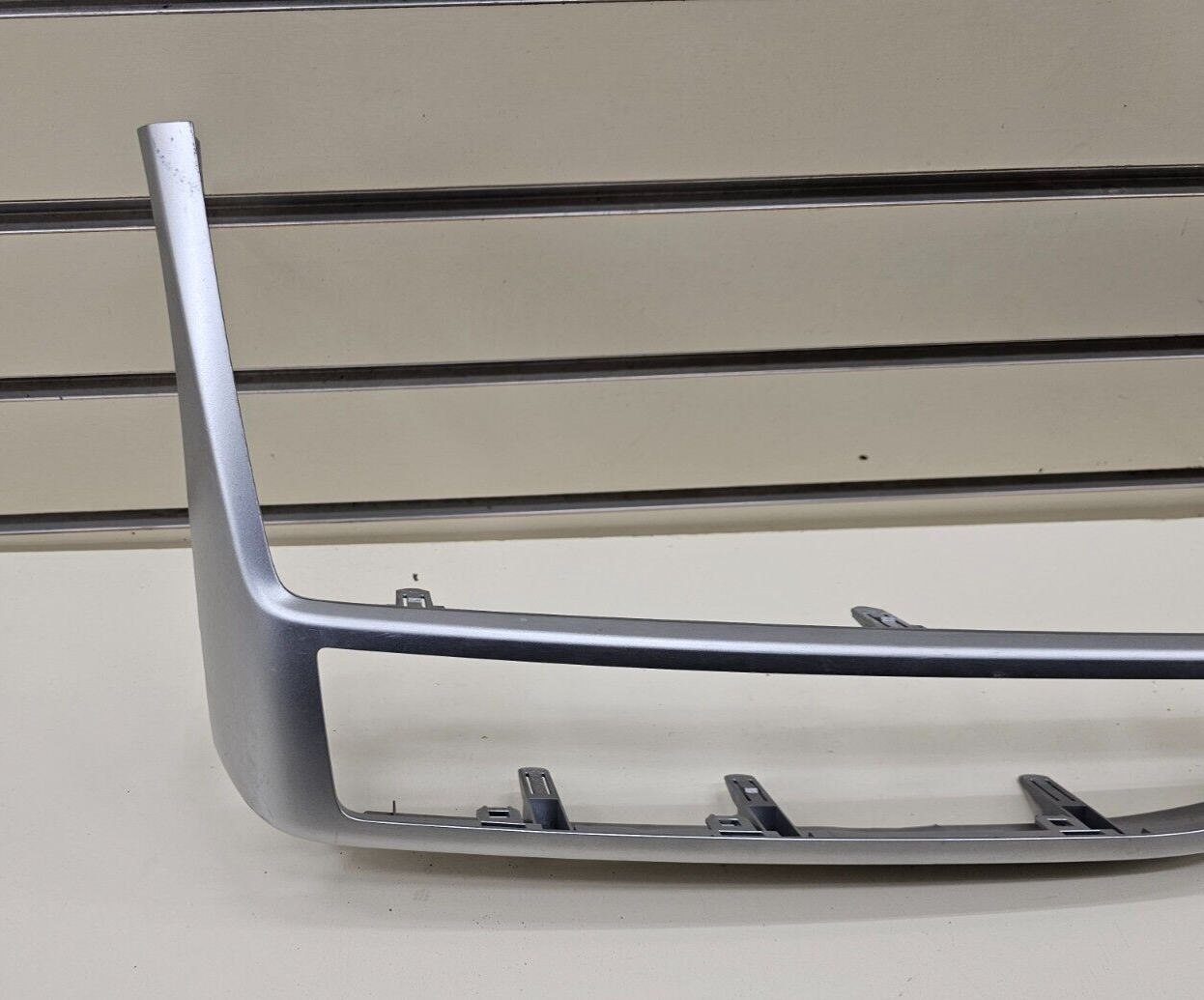🔥14-19 Toyota Highlander Front Center Dash Panel Trim Cover Bezel Silver OEM
