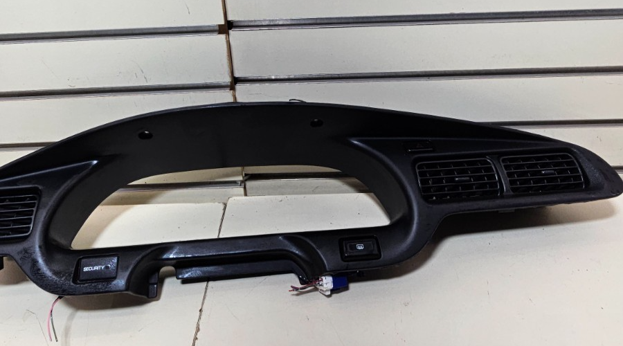 🔥98-01 Nissan Altima Dash Instrument Cluster Speedometer Tachometer Bezel Black
