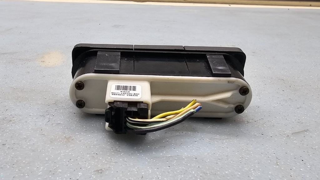 🔥07-10 Lincoln MKX Dash Traction Hazard Emergency Control Switch BLACK OEM