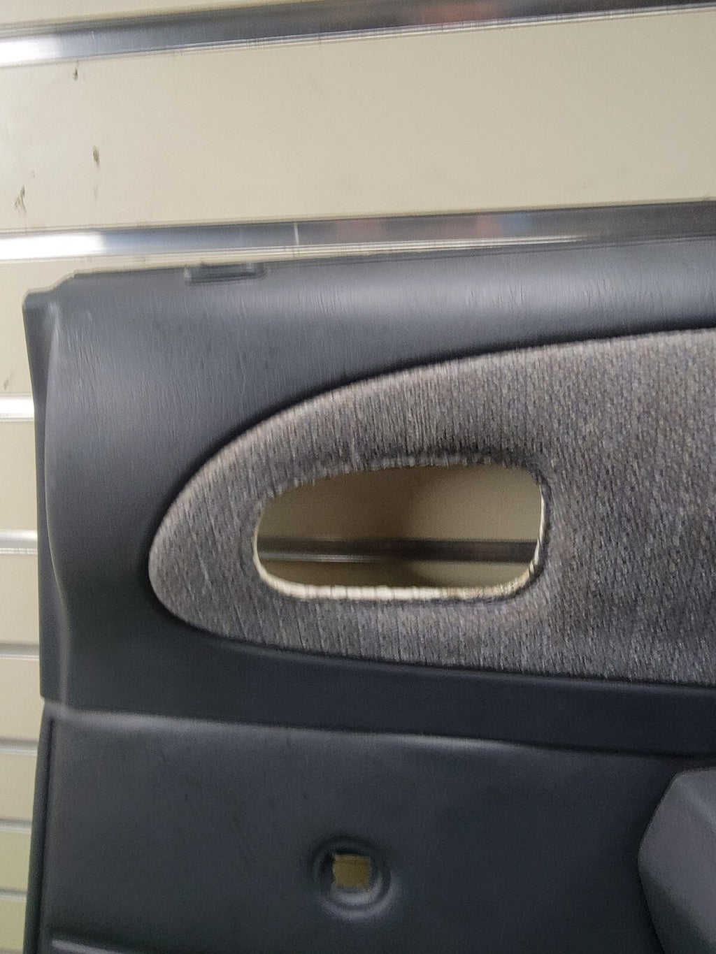 🔥93-97 Toyota Corolla RIGHT PASSENGER Rear Door Panel OEM DARK GRAY Cloth