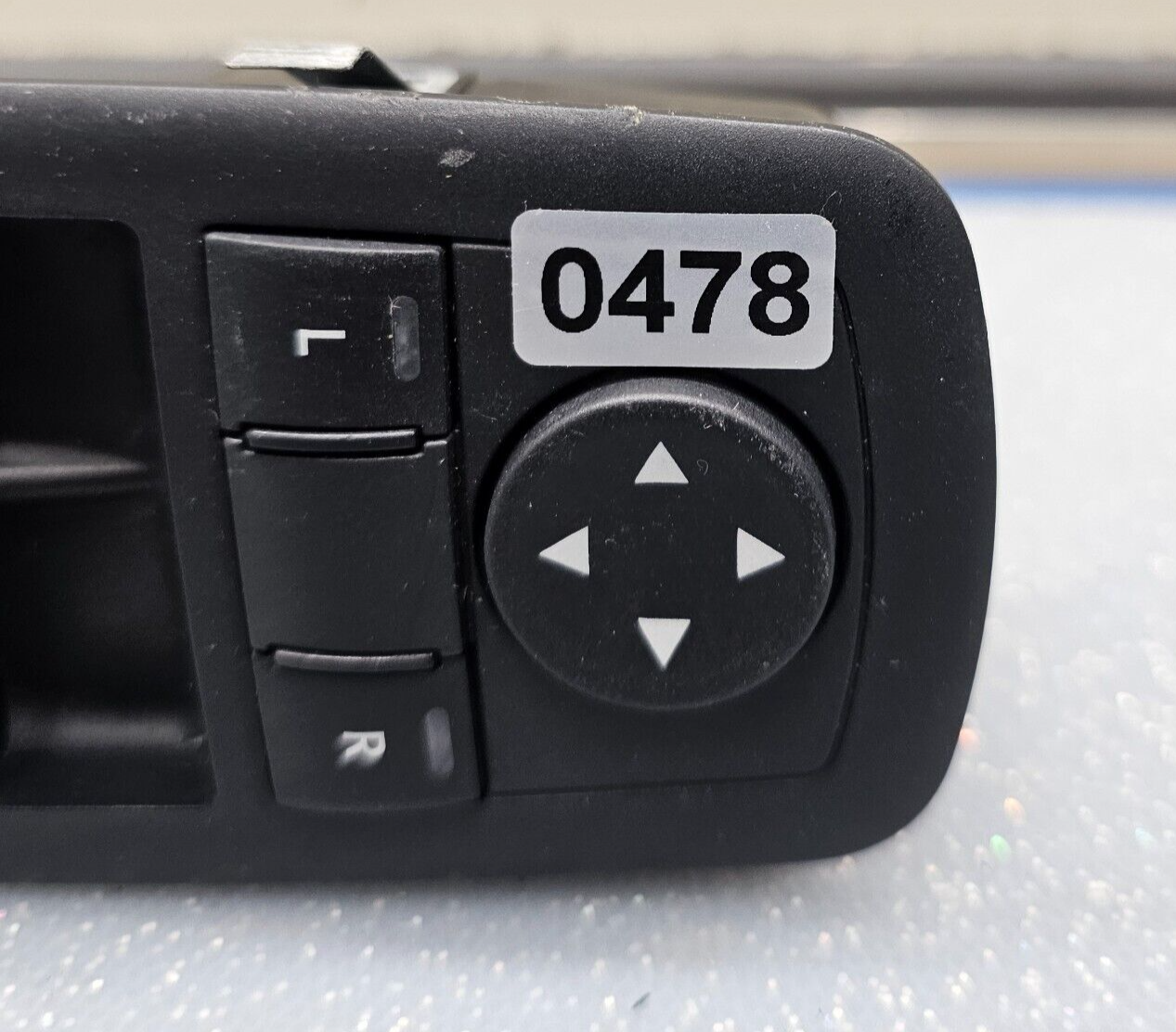 🔥12-16 Grand Caravan Town Country Master Left Driver Window Switch BLACK WS29