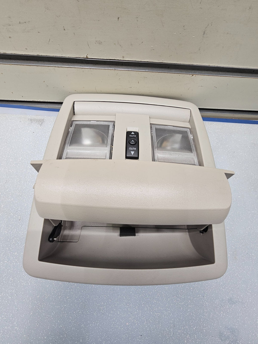 05-10 Jeep Grand Cherokee Overhead Console Dome Map Light Compartment Light Tan