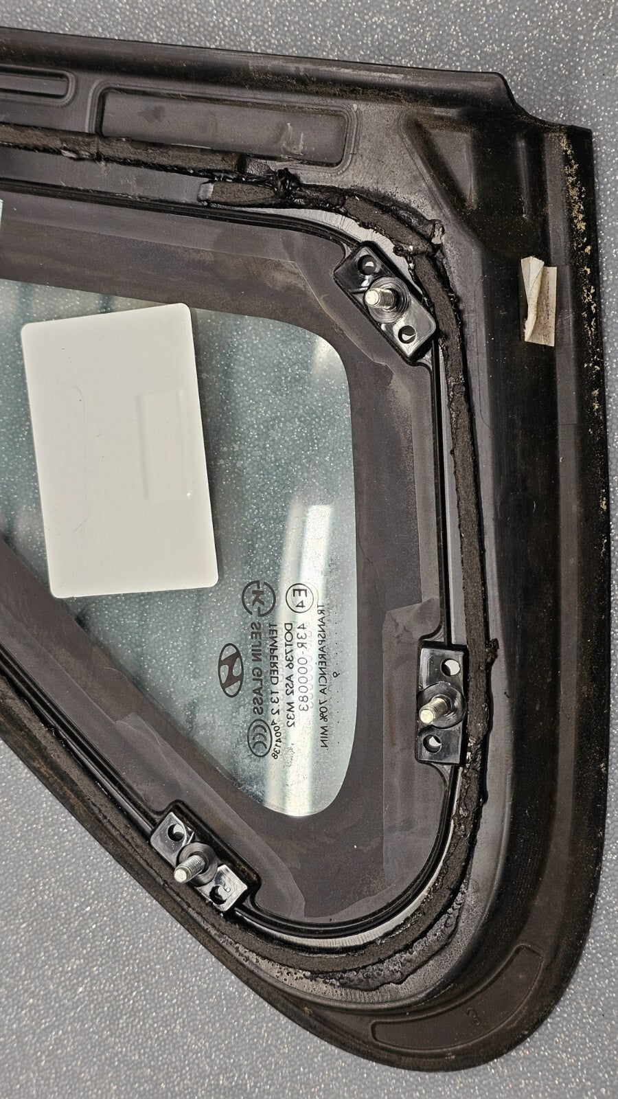 🔥07-10 Hyundai Elantra Sedan Rear Left Drivers Quarter Glass Window OEM