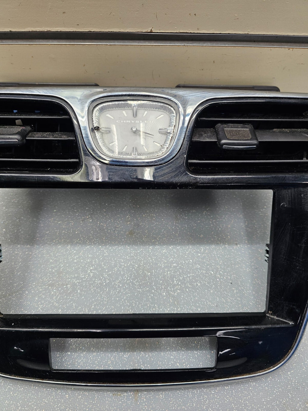 🔥11-14 Chrysler 200 Radio Climate Dash Trim Bezel with Traction Control BLACK