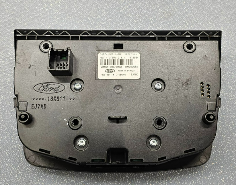 🔥13-16 Ford Escape Dash AM FM Radio Stereo Audio Control Panel BLACK OEM