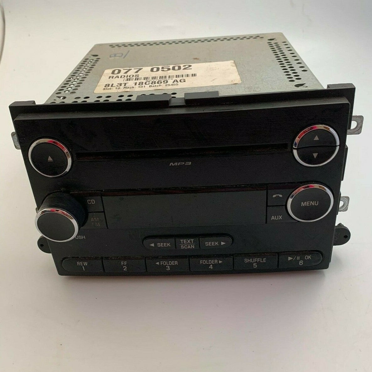🔥Ford F150 EXPLORER AM/FM Radio CD Player MP3 Receiver AUX🔴Single 1CD CHROME