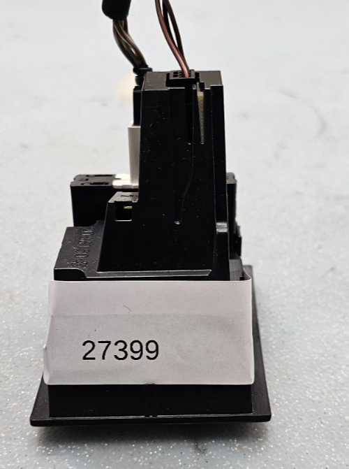 🔥12-15 VW PASSAT DASH HAZARD SWITCH WITH CLOCK BLACK OEM
