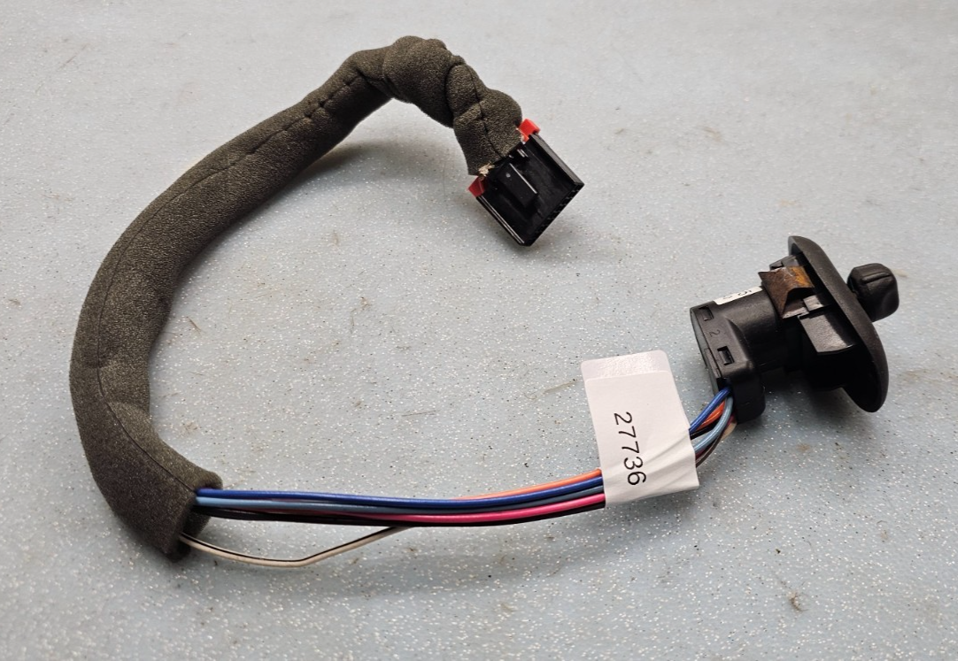 🔥02-09 TRAILBLAZER ENVOY A LEFT DRIVER POWER MIRROR DOOR CONTROL SWITCH BLACK