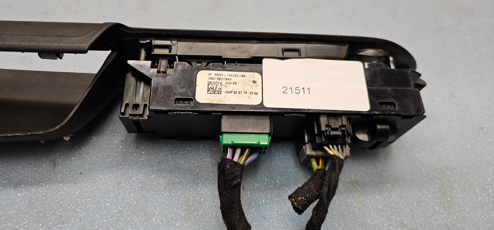 12-18 Focus Escape Front Left Driver Master Power Window Switch Regulator Black