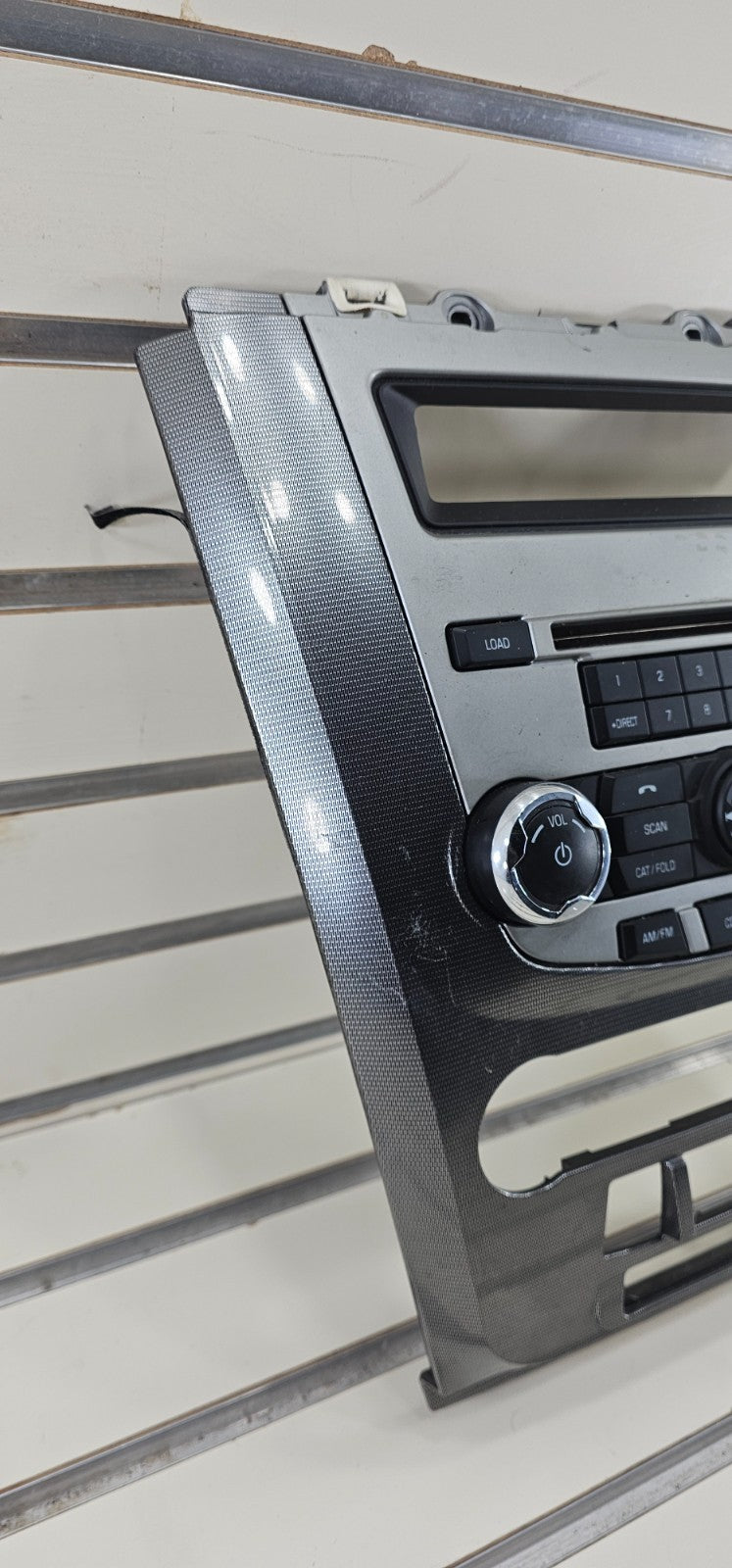  10-12 Fusion Milan Climate Control Radio Stereo Display Bezel Panel Trim Silver