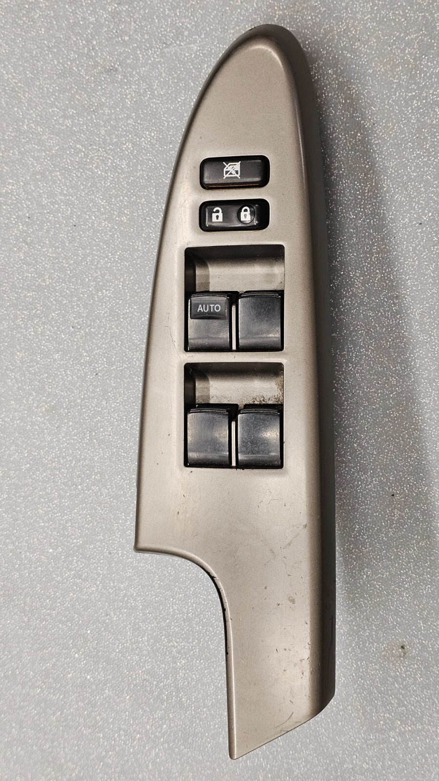 🔥09-13 TOYOTA COROLLA LEFT DRIVER MASTER POWER WINDOW SWITCH SILVER