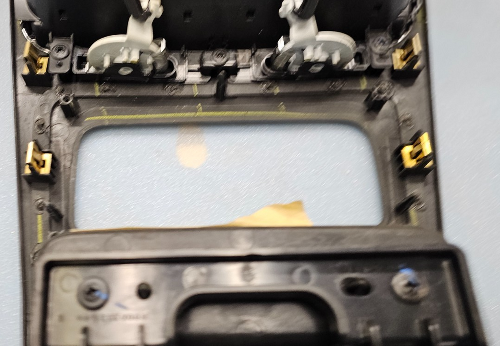 🔥2011-2020 Dodge Journey Center Dash Radio Trim Bezel Air Vents OEM BLACK