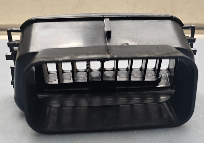 🔥01-07 ESCAPE MARINER RIGHT PASSENGER DASH AC A/C HVAC HEATER AIR VENT BLACK