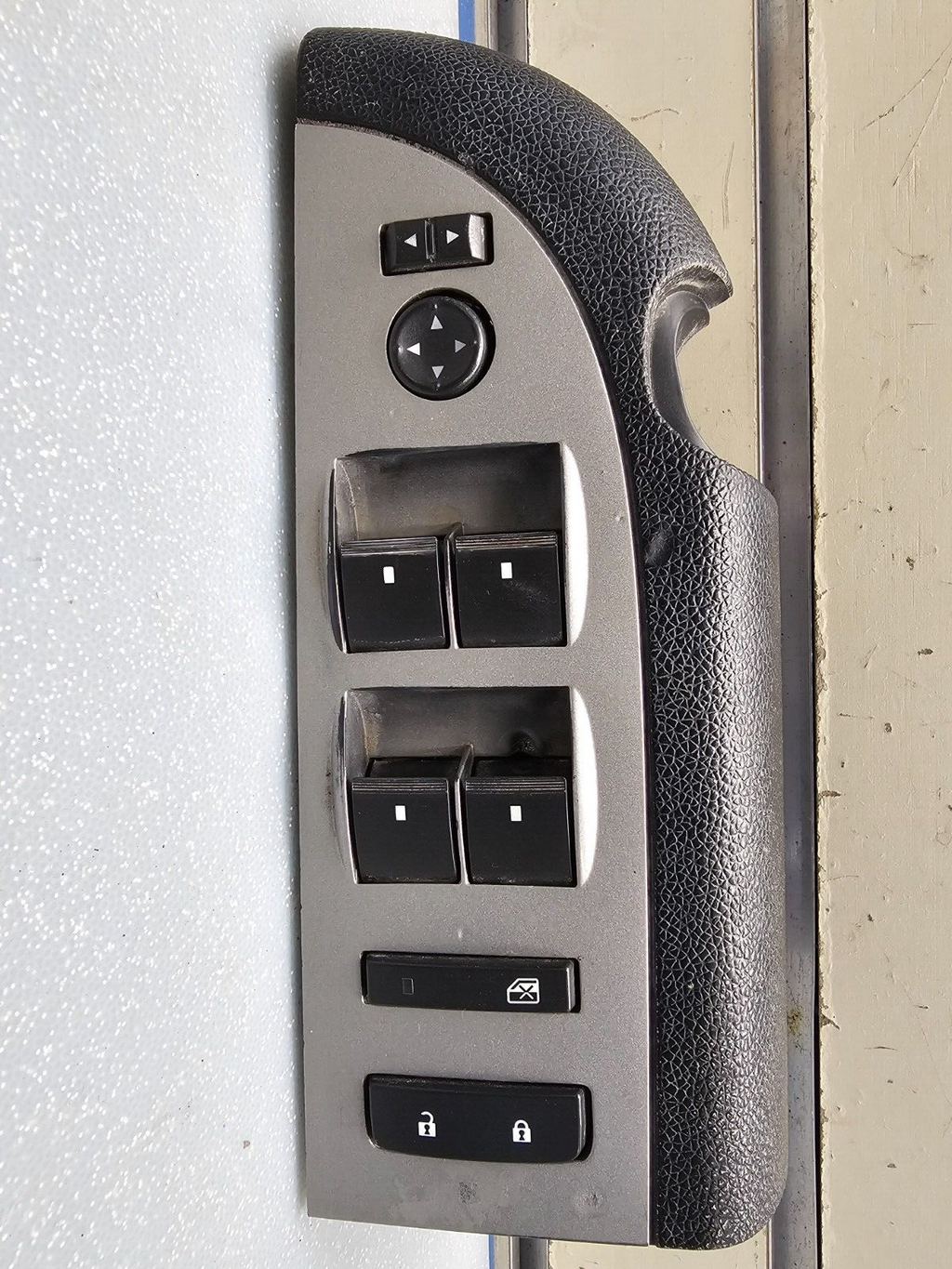 07-13 CHEVY SILVERADO SIERRA LEFT DRIVER MASTER POWER WINDOW SWITCH SILVER WS47