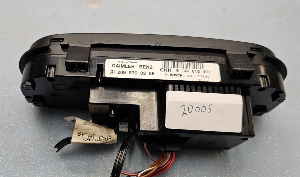 🔥02-05 Mercedes Benz C320 Dash HVAC A/C AC Automatic Digital Climate Control  