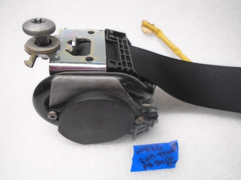 🔥2010-2013 FORD TRANSIT CONNECT FRONT PASSENGER SEAT BELT & BUCKLE OEM BLACK