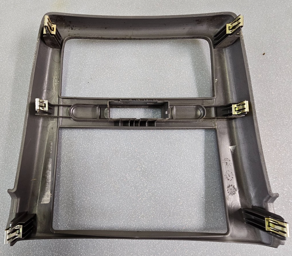 🔥05-10 CHEVY COBALT DASH CLIMATE CONTROL RADIO STEREO BEZEL TRIM PANEL SILVER