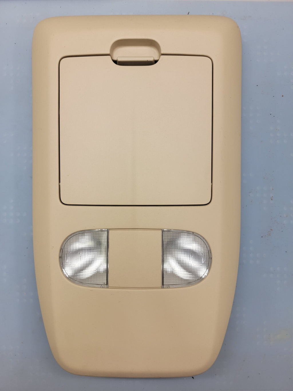 🔥04-08Ford F-150 Overhead Console DOME Map Light Lamp Roof Storage Assembly TAN