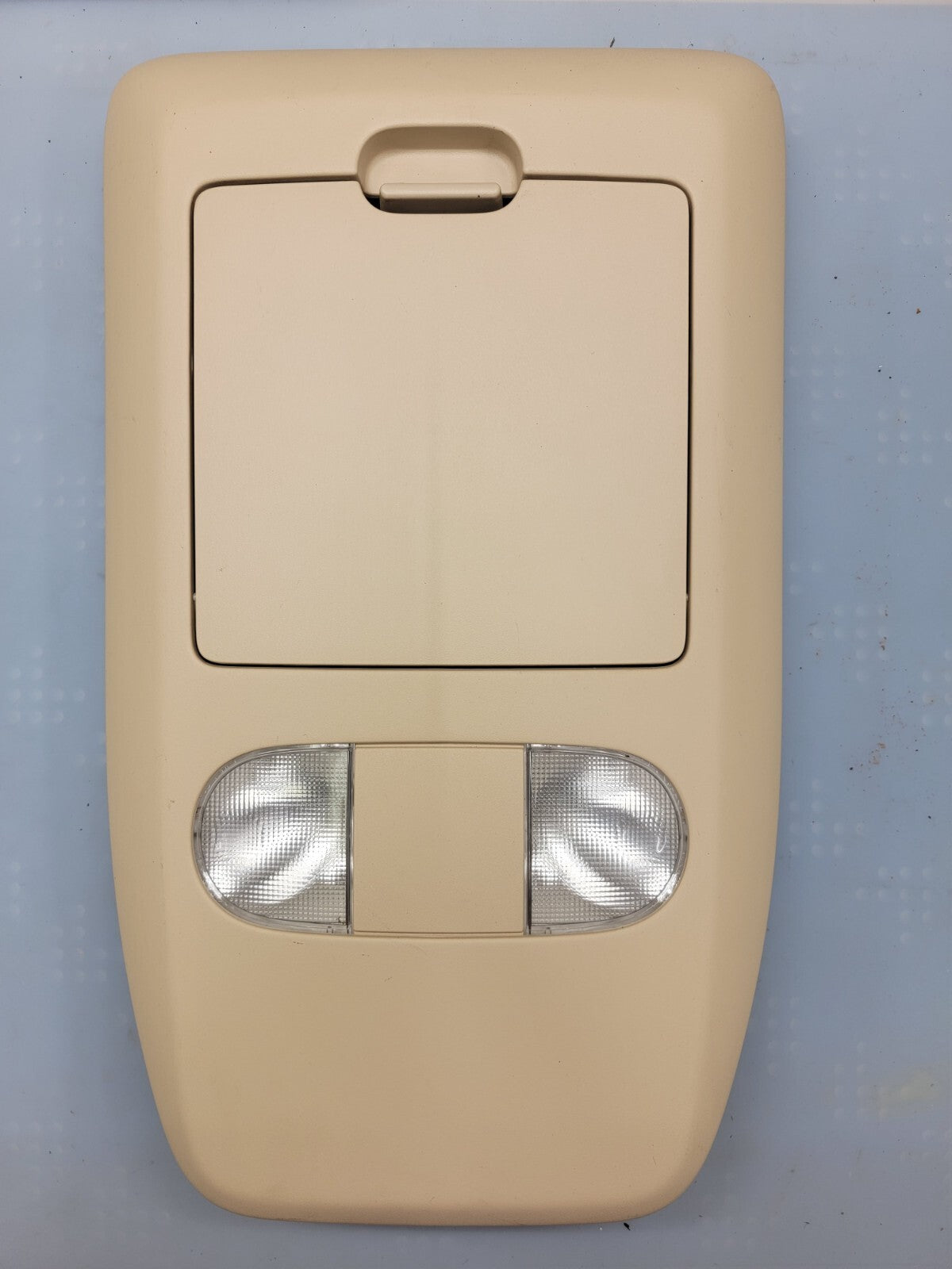 🔥04-08Ford F-150 Overhead Console DOME Map Light Lamp Roof Storage Assembly TAN