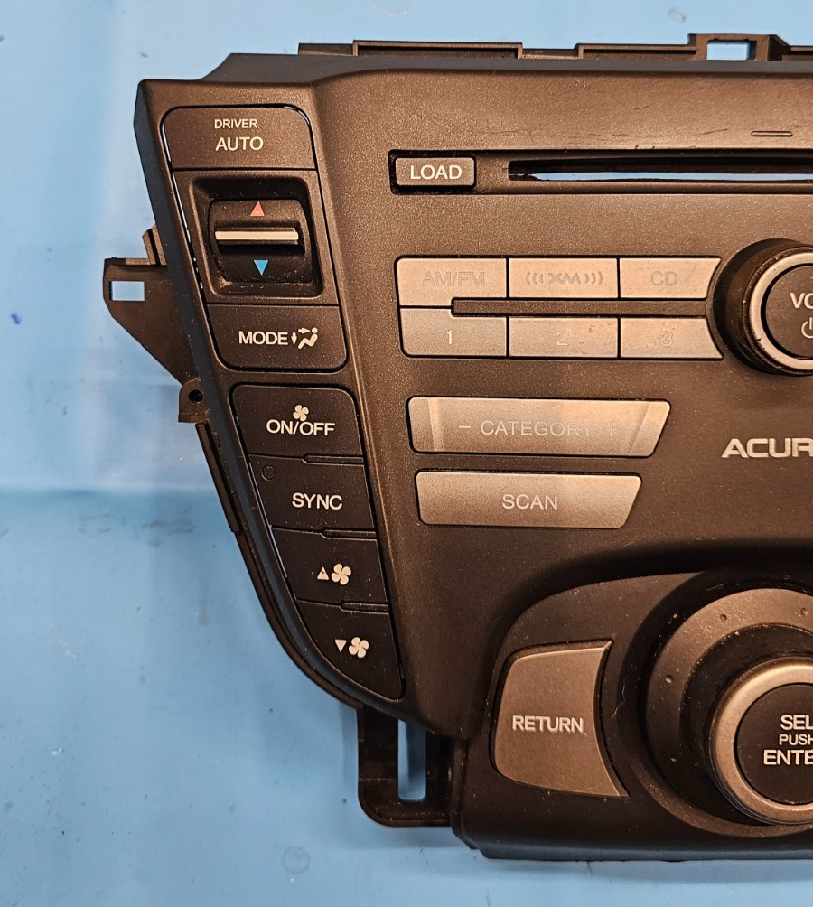 🔥09-14 Acura TL Dash AM FM Radio Stereo Display Single Disc CD MP3 DVD Player