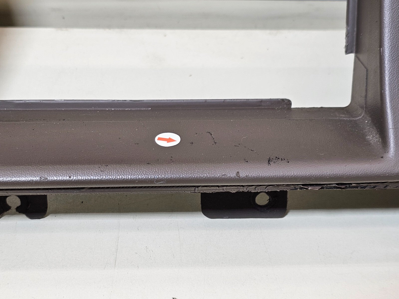 🔥95-97 Town Car Dash Speedometer Instrument Cluster Radio Bezel Panel DK GRAY
