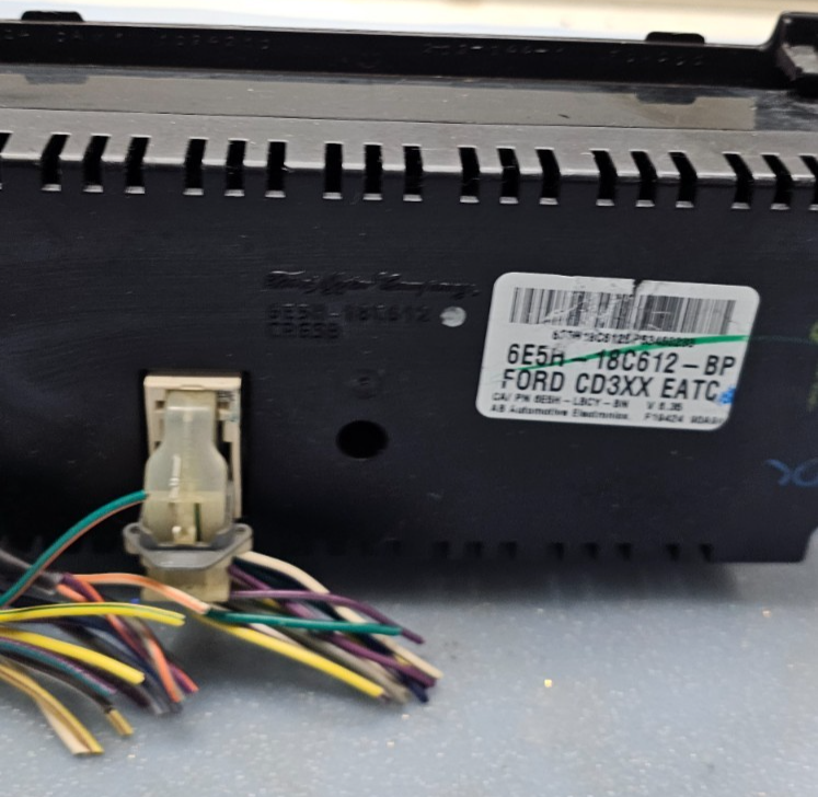 🔥06-09 Fusion Milan Dash AC A/C HVAC Heater Temperature Climate Control Black