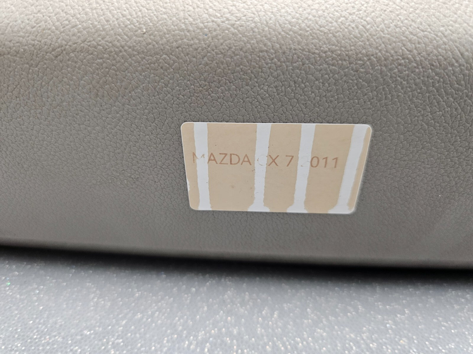 🔥2007-2012 Mazda CX-7 Front Glove Box Compartment Storage Assembly Gray OEM