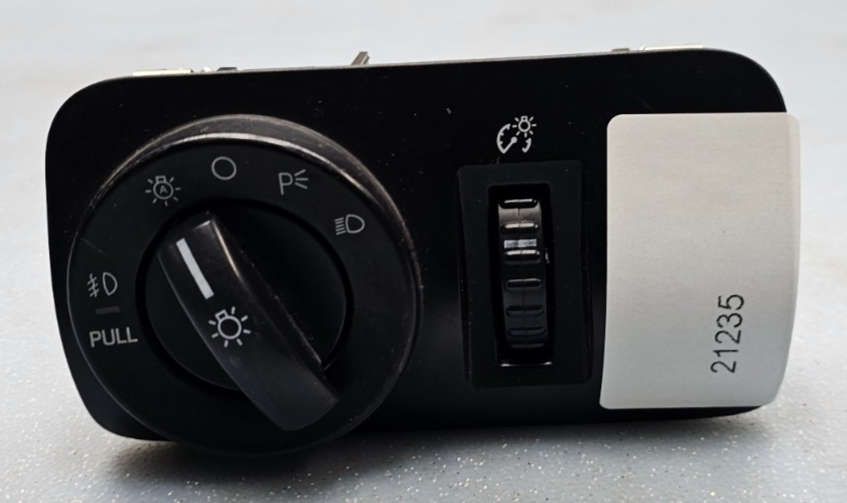 🔥05–09 Ford Mustang Headlight Head Lamp & Fog Light Switch Control Black