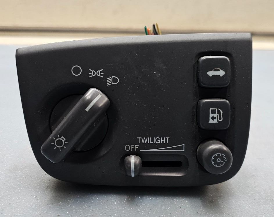 🔥00-05 Cadillac Deville Headlight Dimmer Switch Trunk Gas Door Assembly DK TAN