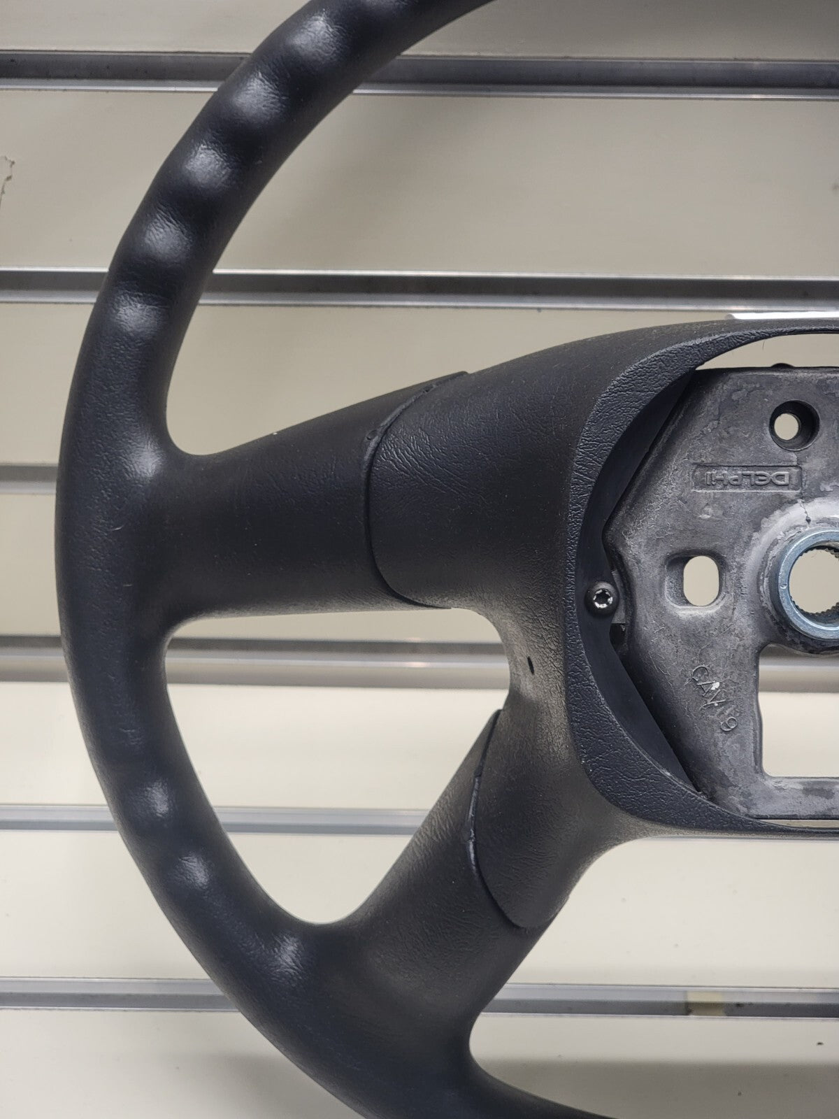 🔥03-06 SILVERADO SIERRA YUKON TAHOE SUBURBAN STEERING WHEEL LEATHER BLACK