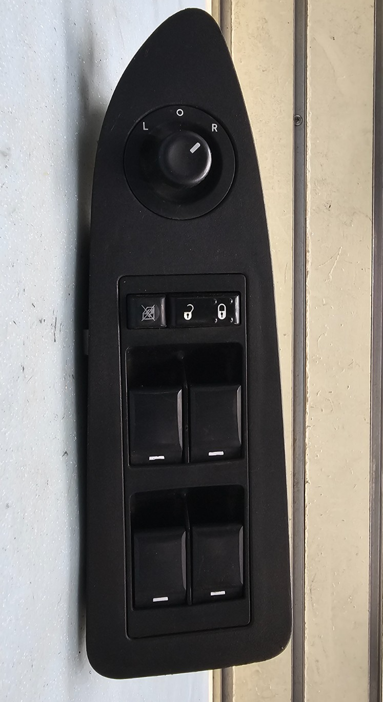 🔥07-14 Charger Dakota Chrysler 200 Left Driver Master Window Switch Lock black